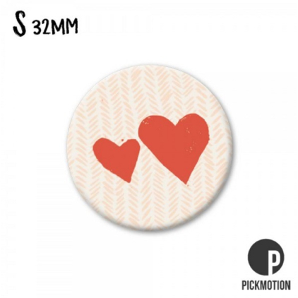 Petit magnet - Two hearts - MSA0281