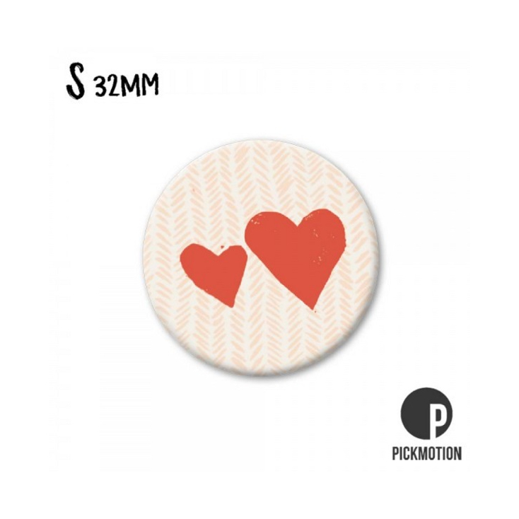 Petit magnet - Two hearts - MSA0281