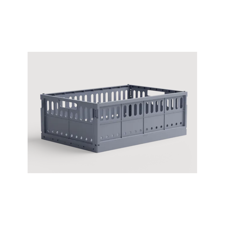 Caissette de rangement pliable - Maxi - Blue grey