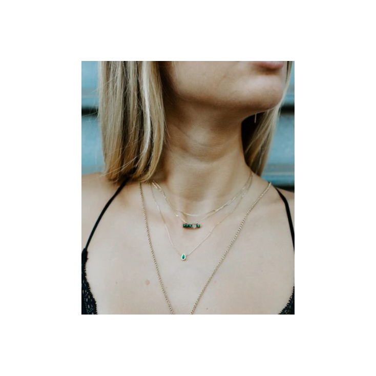 Collier Carole - Vert