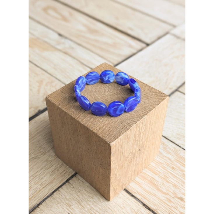 Bracelet Tabatha - bleu roi