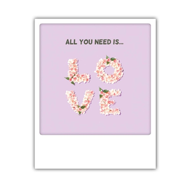 Carte postale - All you need is Love - ZG0577EN