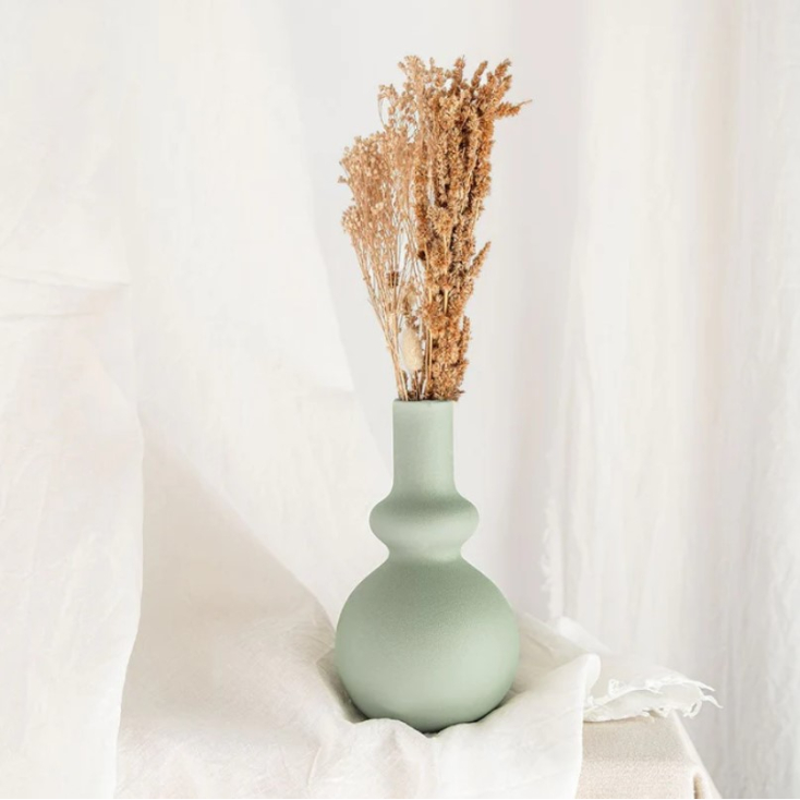 Vase en céramique Ausso - Vert