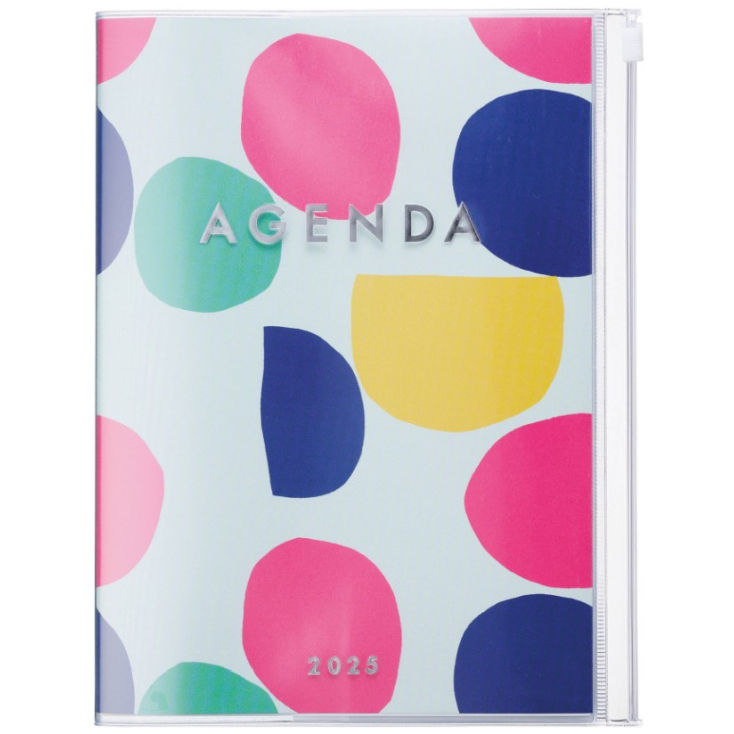 Agenda Cats & Dots A5 2024-2025 - Dot Mint