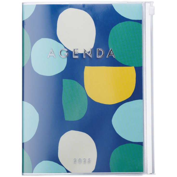 Agenda Cats & Dots A5 2024-2025 - Dot Navy