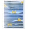 Agenda Cats & Dots A5 2024-2025 - Cat Blue