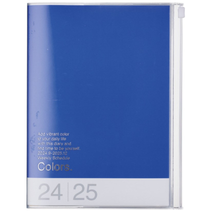 Agenda Colors B6 2024-2025 - Blue