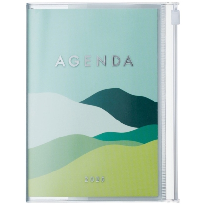 Agenda Mountain A6 2024-2025 - Green