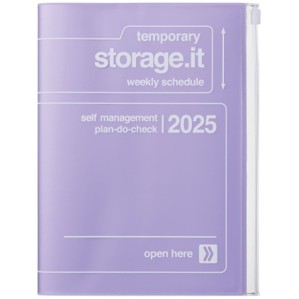 Agenda Storage.it A5 2024-2025 - Purple