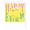 Carte postale - happy birthday smiley - ZG1549EN