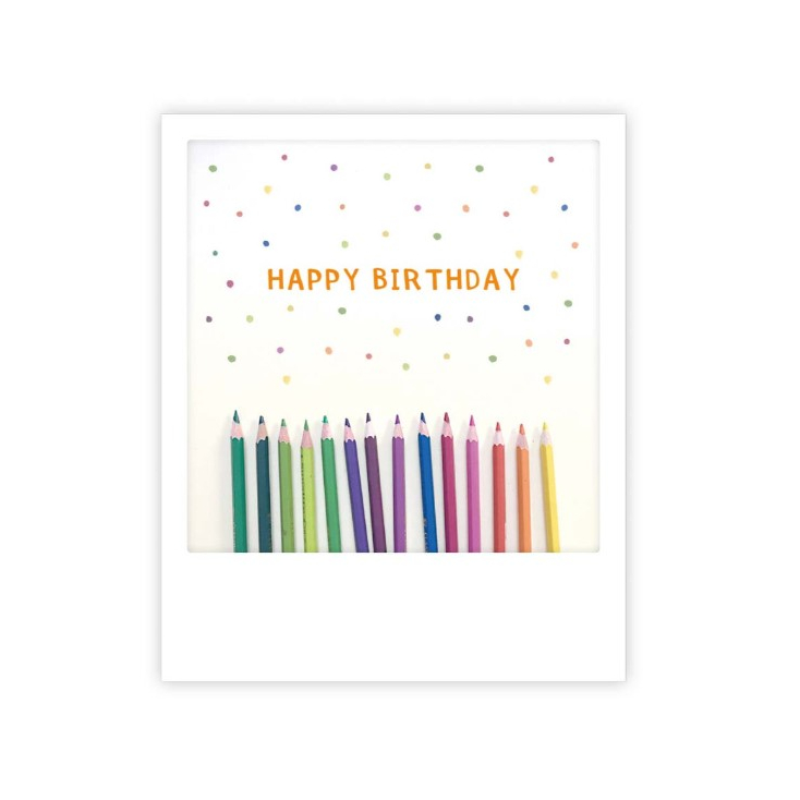 Carte postale - happy birthd- ZG1549EN