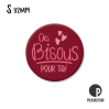 Petit magnet - des bisous pour toi - MSQ0415FR