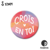 Petit magnet - Crois en toi - MSQ0615FR