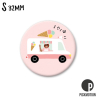 Petit magnet - ice cream truck - MSA0581