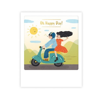 Mini carte postale - Oh happy day - MP0736EN