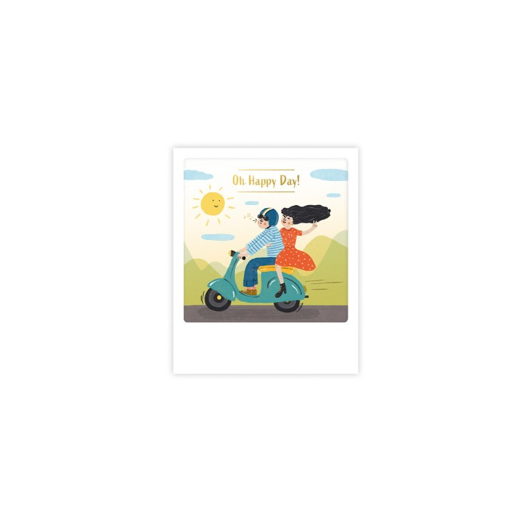 Mini carte postale - Oh happy day - MP0736EN