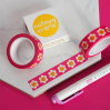 Masking Tape - Pinnk Daisies Floral