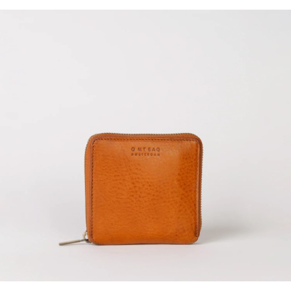 Sonny Square Wallet - Cognac Stromboli Leather