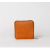 Sonny Square Wallet - Cognac Stromboli Leather