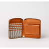 Sonny Square Wallet - Cognac Stromboli Leather