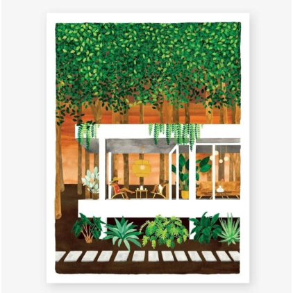 Affiche décorative - Small - House in the woods