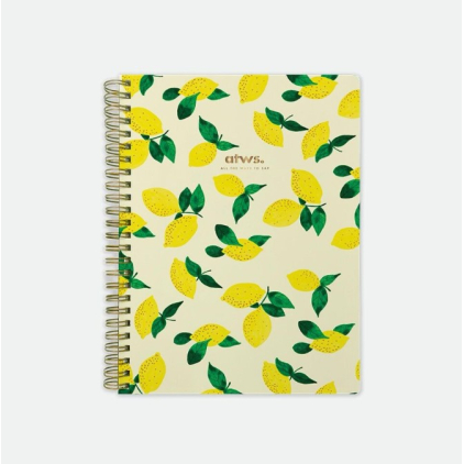 Carnet de notes à spirale - Lemon