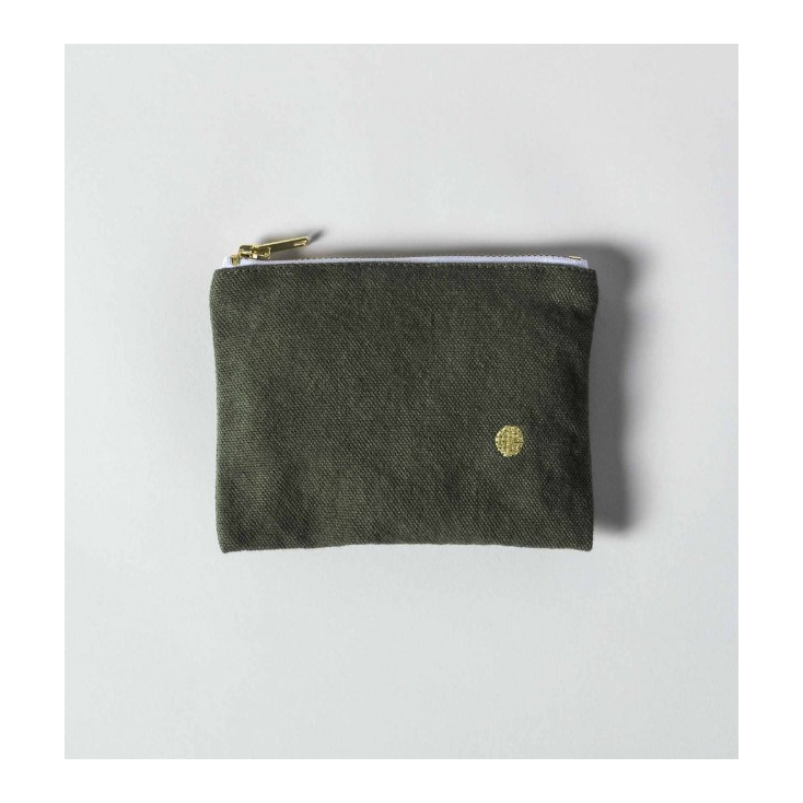 Pouch S  déperlante - Kale