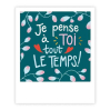 Mini carte postale - Je pense à toi tout le temps - MP1070FR