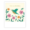 Mini carte postale - Felicitations bird - MP0854FR