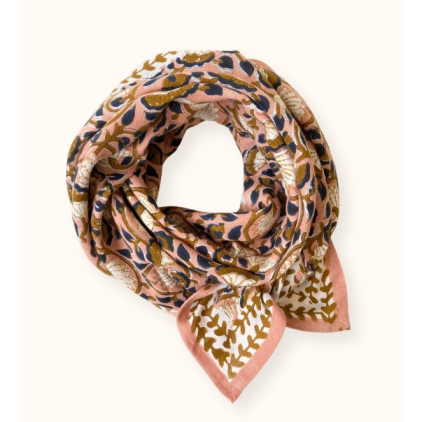 Foulard Latika - Eventail - blush