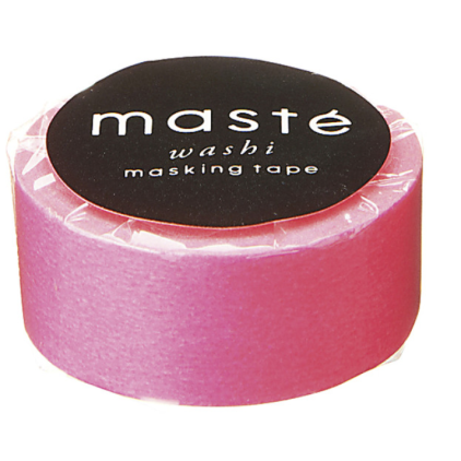 Masking Tape - Masté - MKT07PK - Neon Pink