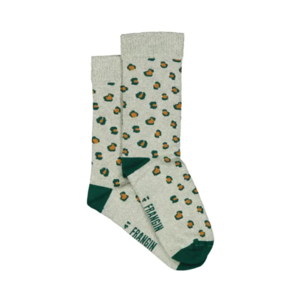 Chaussettes Georgette - Léopard Vert