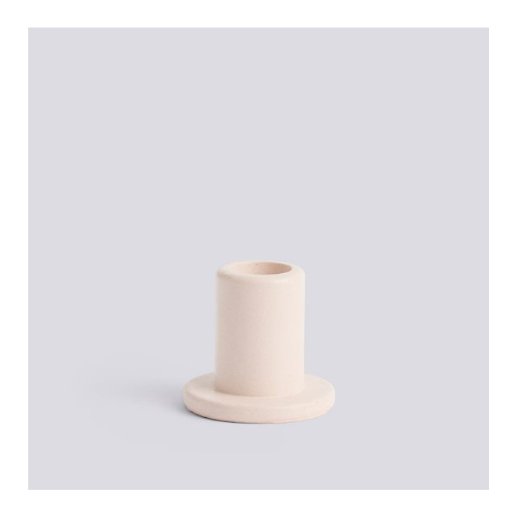 Tube Candleholder - Light Pink