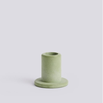 Tube Candleholder - Dusty Green