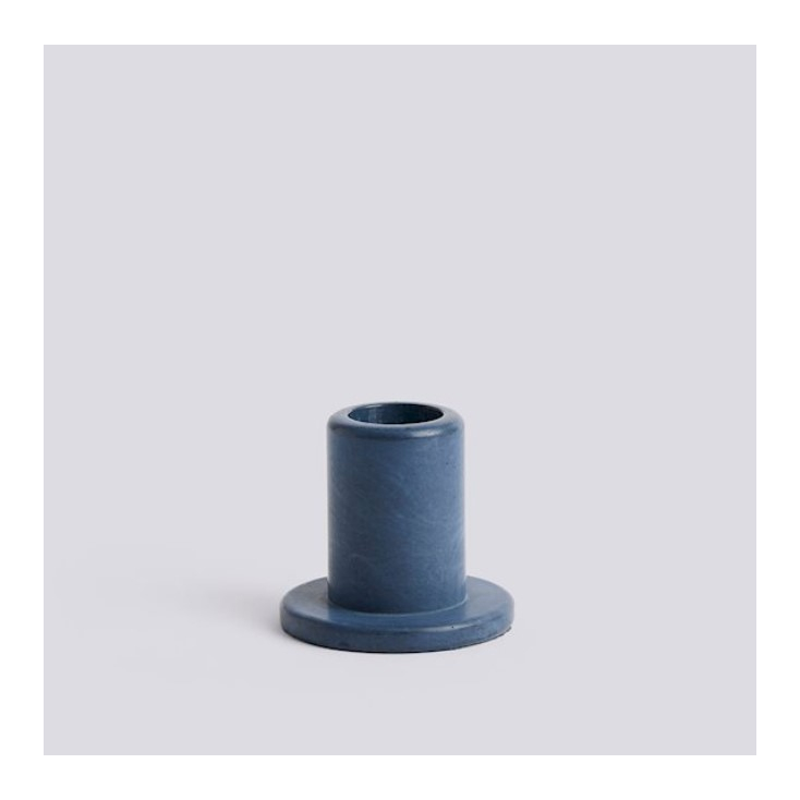 Tube Candleholder - Dusty Green