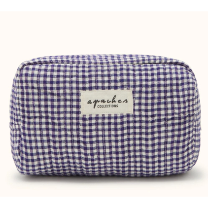 Petite trousse Gaya - Khadi - Violet