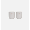 Set de 2 tasses coeur