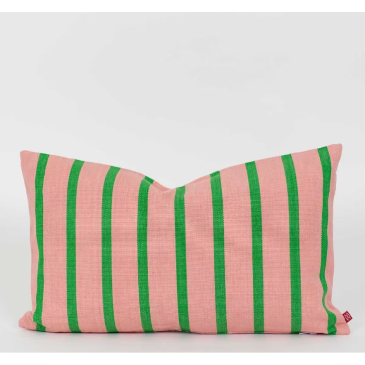 Housse de coussin America - 30x50cm - pink green