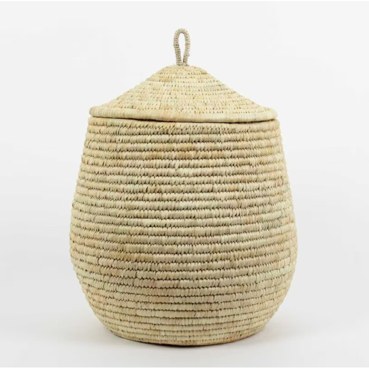 Palm Egg Basket - Natural