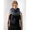 Foulard en laine - Carla - Navy