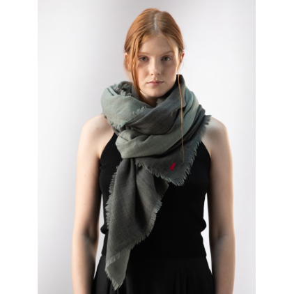 Foulard en laine - Carla - Gris