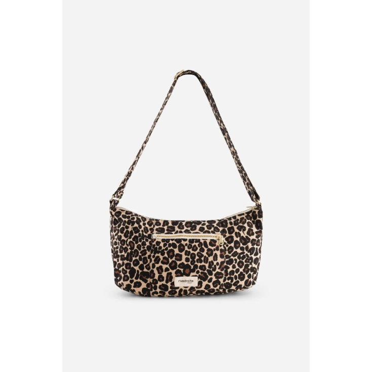 Mini Charlot - Sac Crossbody - Léopard Beige