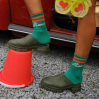 Chaussettes - Bisous (taille 38/42) - vert