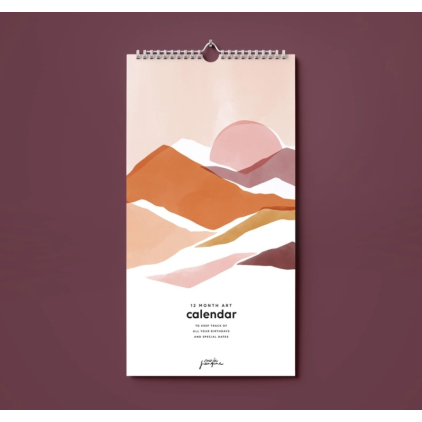 Calendrier perpétuel - Paysage