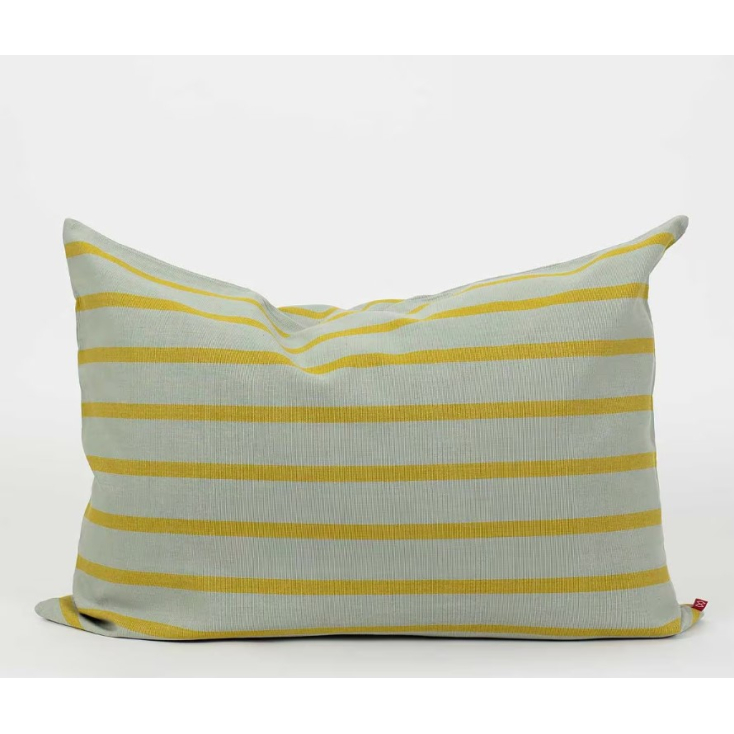 Housse de coussin Juana - grey/yellow - 50x70cm