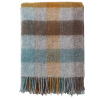 Plaid - Gotland Multi Turquoise