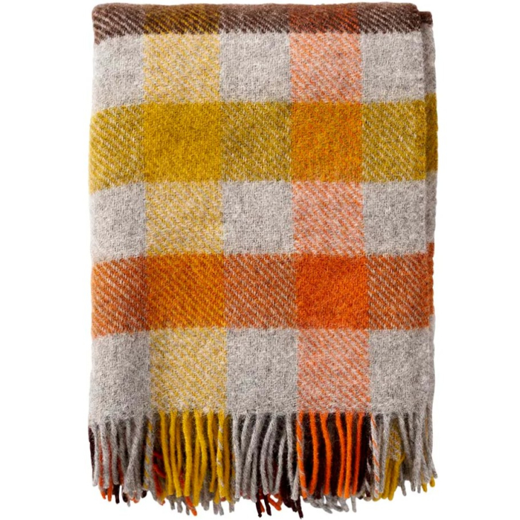 Plaid - Gotland Multi Yellow