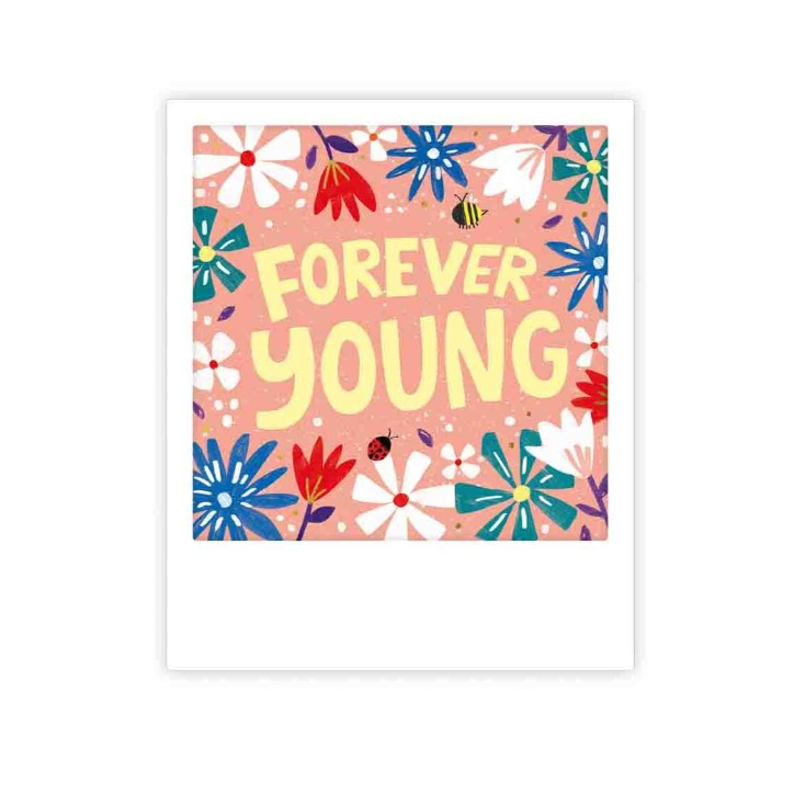 Mini carte postale - Forever Young - MP0861EN