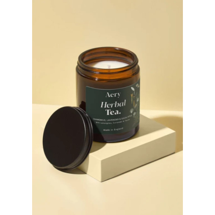 Bougie parfumée - Herbal Tea - 140g -  Camomille, lavande et eucalyptus