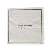 Serviettes en papier - happy birthday - pack de 20 - 016421